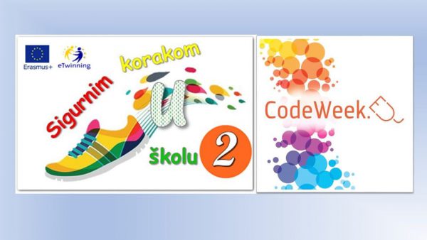 #CodeWeek EU u sklopu eTwinning projekta Sigurnim korakom u školu 2