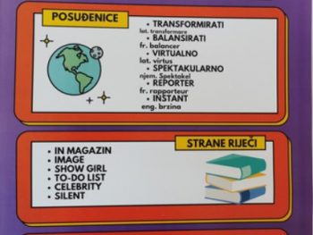 eTwinning projekt Moj jezik, materinji