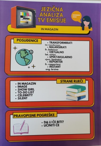 eTwinning projekt Moj jezik, materinji