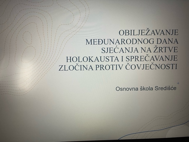 Obilježavanje Međunarodnog dana sjećanja na žrtve holokausta i sprečavanje zločina protiv čovječnosti