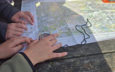 Učenici 5.a vježbali orijentaciju u prostoru u sklopu projekta „Plavi planet“