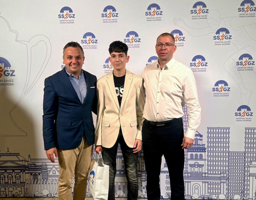 Vito Rupčić primio sportsku nagradu 