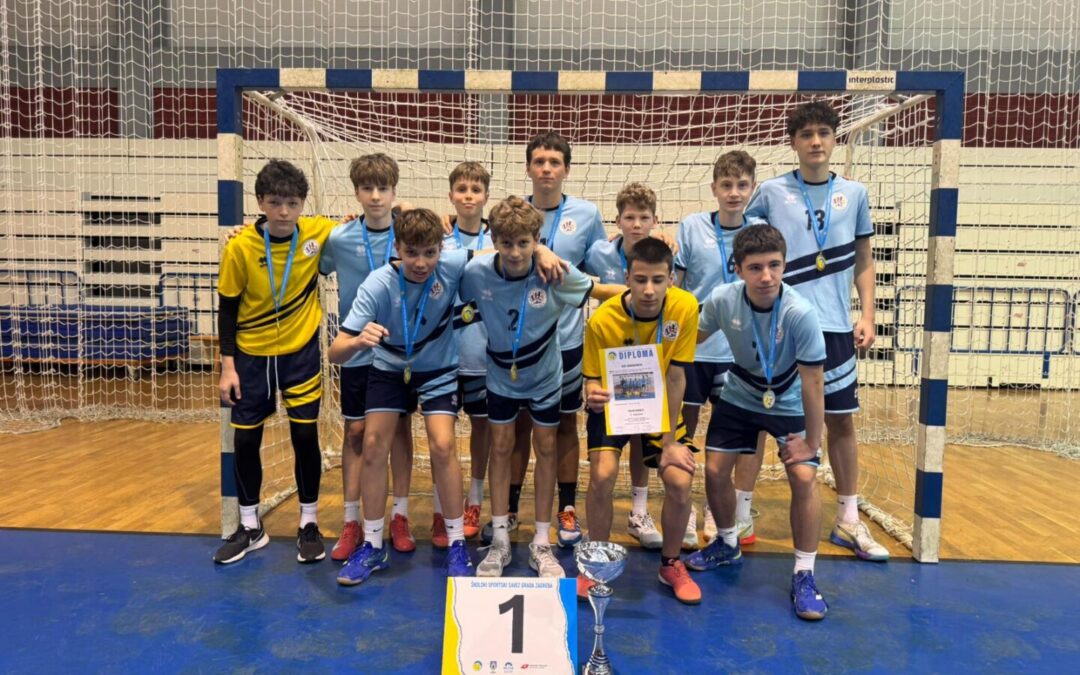 Prvaci grada u rukometu – učenici OŠ Središće izborili državno natjecanje