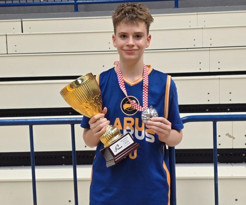 Našem učeniku srebrna medalja na Prvenstvu Hrvatske