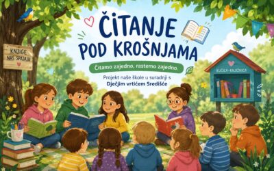 Čitanje pod krošnjama – kada knjige izađu iz učionice